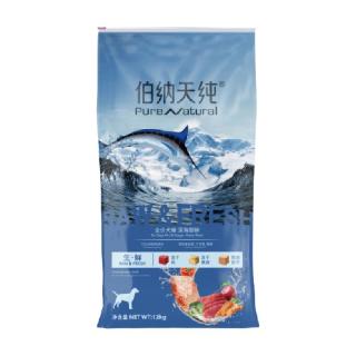 88VIP：伯纳天纯 狗粮生鲜冻干全价通用型12kg金枪鱼+三文鱼