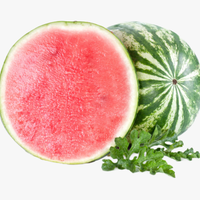 京鲜生 麒麟西瓜 净重5-7斤 1粒 新鲜水果 源头直发