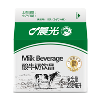 PURE MILK 酸牛奶饮品236ml*6盒 低温发酵酸奶饮品原味