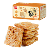 盼盼扁桃仁夹心酥  坚果饼干休闲零食拉丝牛轧中式糕点 264g/盒
