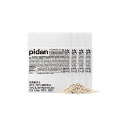 pidan 混合豆腐猫砂 豆腐膨润土皮蛋猫砂除臭猫砂结团快 2.4kg*12