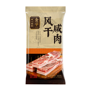 金字五花咸肉 400g 咸肉风干肉上海南风肉刀板香老字号咸肉腌笃鲜食材