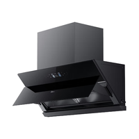 美的（Midea）抽吸油烟机 侧吸式高温蒸汽洗 齐平橱柜变频巡航26风量单烟机CXW-140-GL9