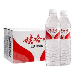 娃哈哈 纯净水596ml*24瓶