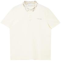 杰克·琼斯(JACK&JONES)25年男装短袖POLO衫男士【凉感】商务休闲高端提花翻领夏季T恤 A01古瓷色 常规 L