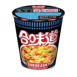 日清食品 日清 合味道赤海鲜浓虾汤风味方便面 112g