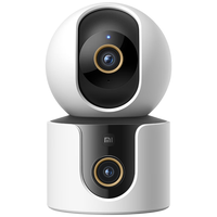Xiaomi小米智能摄像机C500双摄版双400W像素家用360度全景摄像头红外夜视手机远程室内监控器 小米C500双摄版 +64G内存卡 摄像机