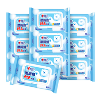 心相印 小刘鸭联名款 湿厕纸 40片*10包