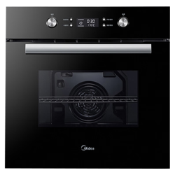 美的 EA0565GC-01SE 嵌入式烤箱 65L 黑色