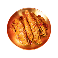 廖记棒棒鸡麻辣火箭鱿鱼100g海鲜即食熟食休闲零食四川特产麻辣火锅菜 麻辣火箭鱿鱼100g*1袋-内含3-4只
