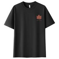 真维斯户外运动情侣男速干透气运动服套装夏季短袖t恤跑步球服训练休闲宽松短裤 黑蓝 M体重80-100斤