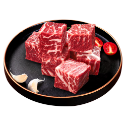 澳牛日記 澳牛日记 和牛M5+雪花牛肉粒1000g