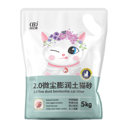 比亿奇 猫砂膨润土无尘除臭猫砂 10斤