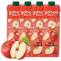 gomolo 果满乐乐 苹果汁 1L*4瓶