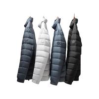 HLA海澜之家羽绒服男士23短款轻暖轻薄冬季款 中蓝15 195/108A/XXXXL