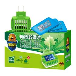 超威 电热蚊香片 艾草清香型