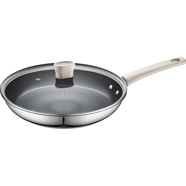 苏泊尔 不锈钢聚油煎锅牛排煎蛋炒锅电磁炉燃气灶通用极光系列