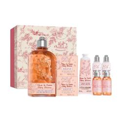 欧舒丹 樱花系列礼盒 润肤露250ml+75ml +唇膏12ml+护手霜30ml+10ml*2