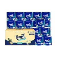 得宝 卷纸4层加厚天鹅湖雪松味家庭箱装145g×16卷