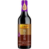 李锦记 LEE KUM KEE精选老抽酱油烧烤料调味品拌饭酱凉拌菜面炒菜调料0添加防腐剂 精选老抽645g*2瓶
