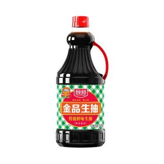 厨邦 金品生抽1.48kg特级酿造酱油蒸鱼调味品凉拌调料蘸料