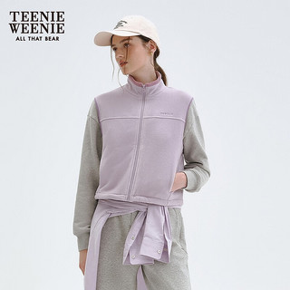  TEENIE WEENIE 双栖彩壳 女士工装风外套两件套  乳白色 S