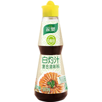 宅家食光：家乐 白灼汁 0脂凉拌汁 调味料 蒸鱼豉油油醋汁 225g瓶装