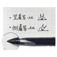 日本三菱铅笔 uniball三菱黑科技笔签字笔air中性笔UBA188黑色商务硬笔练字控笔用蓝红色水笔黑笔0.5/0.7