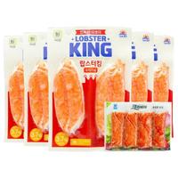 韩国进口鳕龙虾模拟蟹肉140g*5袋 即食蟹肉棒