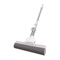 太太乐2024海绵拖把头家用一拖净吸水胶棉大号拖墩布拖地 一键换头滚轮双排可伸缩28cm*2头