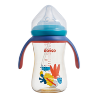 日康 RK-N1047-1 PPSU宽口双把手婴儿奶瓶 270ml 海青蓝
