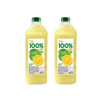 汇源 100%果汁阳光柠檬2L*2瓶