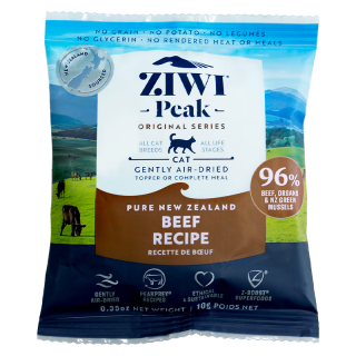 ZIWI 滋益巅峰 无谷风干牛肉鸡肉马鲛鱼羊肉味猫粮布偶加菲英短美短幼猫成猫全阶段猫咪主粮 牛肉试吃装10g