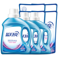 Bluemoon 蓝月亮 薰衣草洁净洗衣液12斤套装：2kg+1kg*2+袋装500g*4