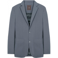 才子 羽绒服西装外套 灰色