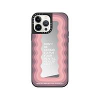 标语Don't Be Afraid镜面 适用华为Mate60pro/iPhone15/14/13/12/Pro/Max手机壳