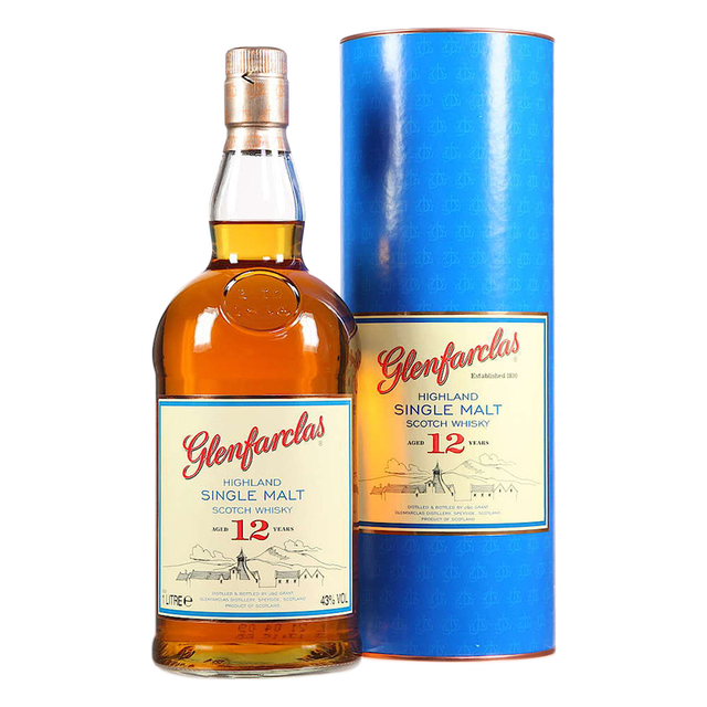 glenfarclas 雪莉桶 单一麦芽 苏格兰威士忌 43%vol 1L