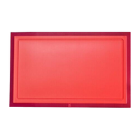 WMF 福腾宝 1879505100 砧板(32*20*1.2cm、树脂、红色)