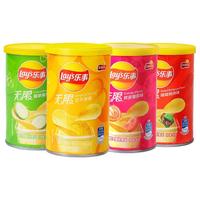 乐事 薯片 40g*12罐 原味+黄瓜+烧烤