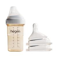 hegen 新加坡Hegen新生儿奶瓶ppsu240ml宽口径硅胶奶嘴耐摔防胀气