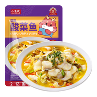  小龙坎 加热即食 老坛酸菜鱼  袋*4 450g