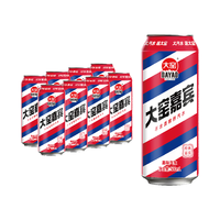 大窑汽水 大窑嘉宾 0脂肪果味碳酸饮料500ml* 8罐原味嘉宾汽水