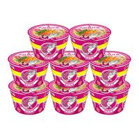 公仔面方便面泡面迷你碗面海鲜味多味混搭