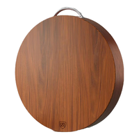 双枪 SUNCHA黑金檀木菜板实木抗菌防霉家用切菜砧板双面案板厨房食品级砧板 【3-5人】精选38*2.5cm木芯取材