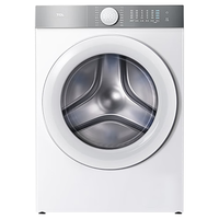 TCL 小黄人10公斤大眼萌AI超级筒洗烘一体机T7R 1.21洗净比 全自动家用滚筒洗衣机 G100T7R-HDI朗月白