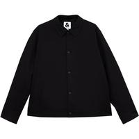 杰克·琼斯（JACK&JONES）男装衣服秋冬翻领短款轻薄羽绒服男士商务夹克休闲外套男高级感 E40 黑色 170/92A/S