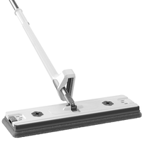 洁仕宝手洗拖把家用一拖净大平板拖布懒人拖地木地板45cm超大板头 【升级45cm大平板拖把】共3厚布