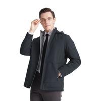 SHANSHAN【拒水羽绒】杉杉保暖羽绒服男款2024冬季外套羽绒夹克男士