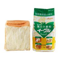 日本制粉鹰牌高筋面粉1kg强力粉面包生吐司小麦粉小包装