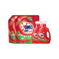 奥妙 OMO除菌除螨洗衣液950g*2+袋装3KG*2